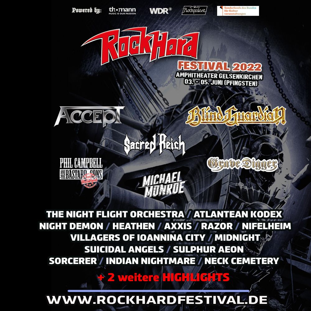 Rock Hard Festival 2022: Blind Guardian bestätigt