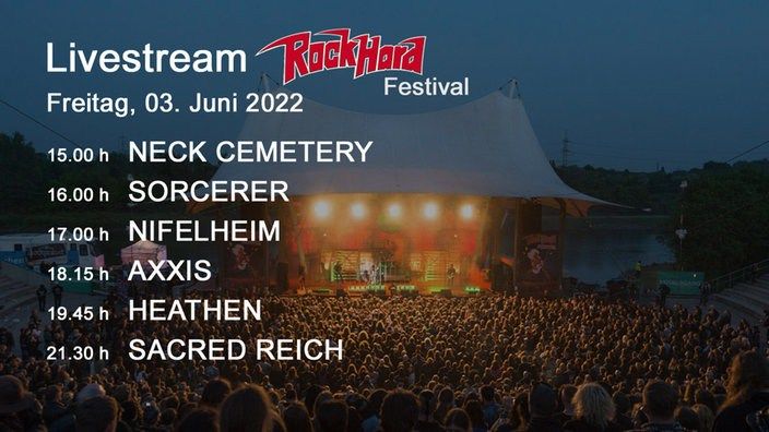 Rock Hard Festival 2022: Der WDR Rockpalast streamt live aus dem Amphitheater