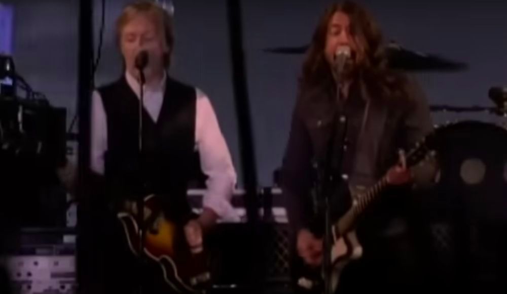 Videos von Dave Grohls Auftritt mit Paul McCartney ist online
