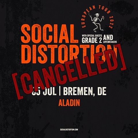 Bremen-Konzert abgesagt