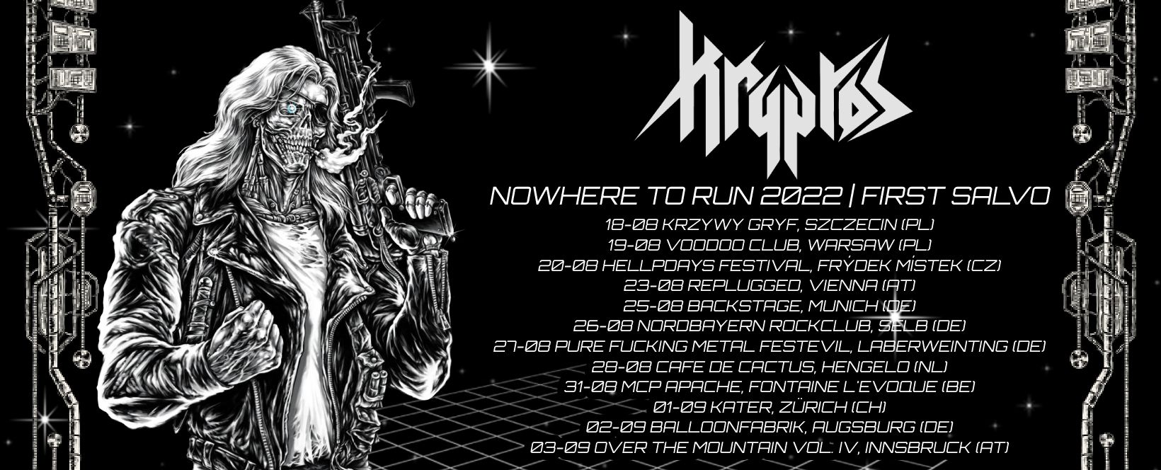 "Nowhere To Run"-Tour startet im August ohne Bassist Ganesh