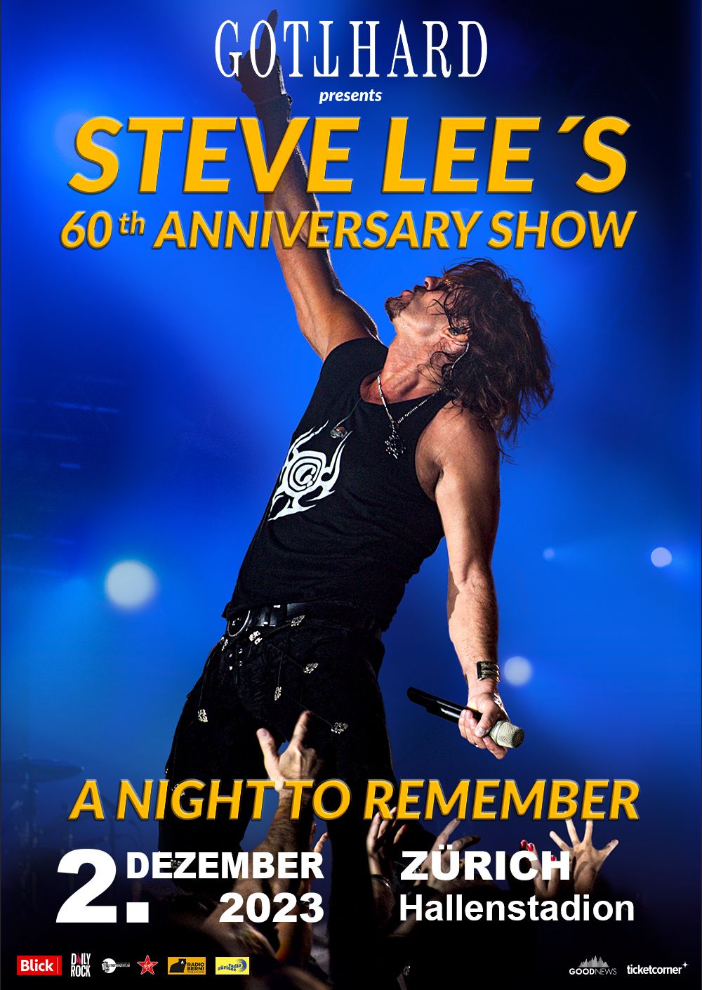 Tribute-Show für Steve Lee am 2. Dezember 2023