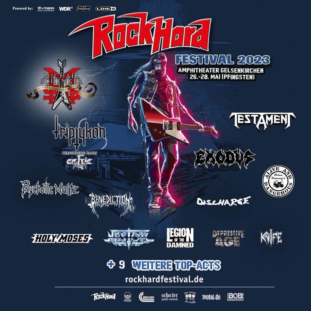 Rock Hard Festival 2023: Fünf Neubestätigungen!