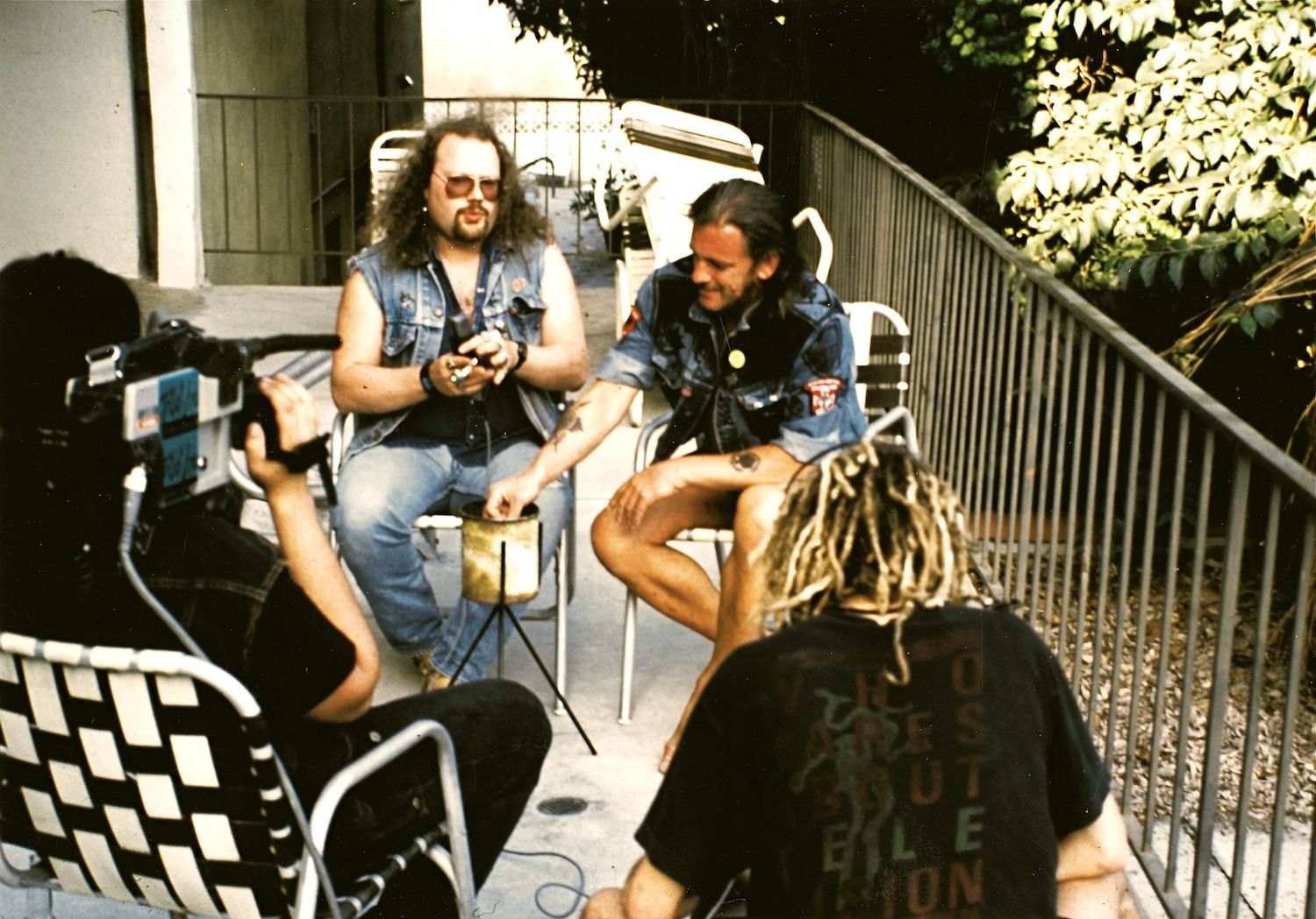 Videodreh bei Lemmy Kilmister in Hollywood