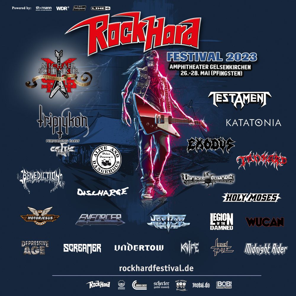 Rock Hard Festival 2023: Letzte Bands bestätigt, Running Order online, Tagestickets verfügbar