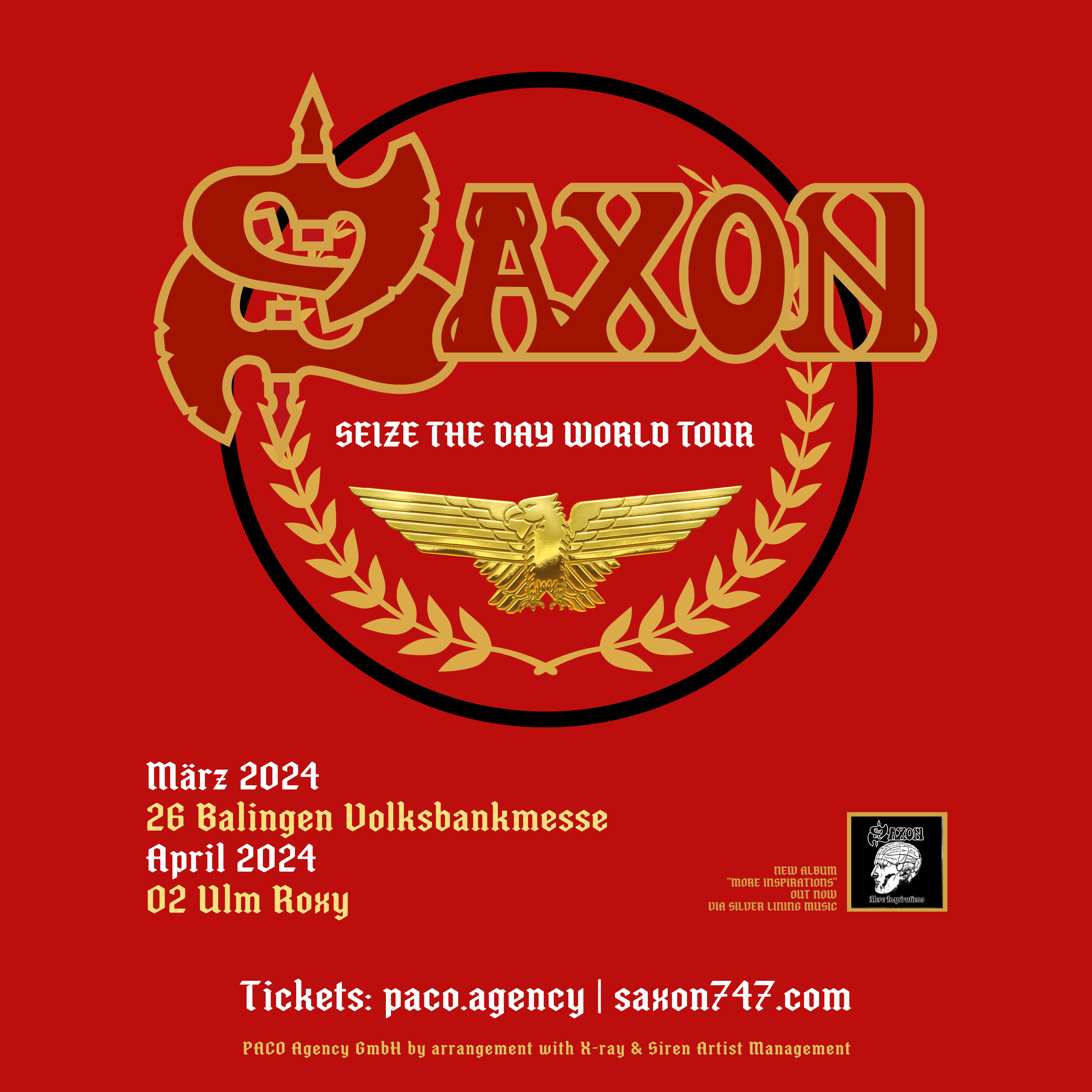 Saxon - "Seize The World Tour"