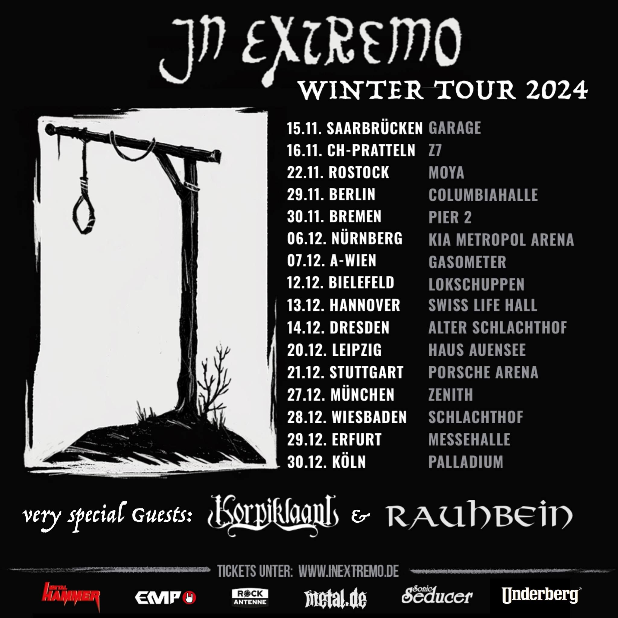 "Winter Tour" von 2023 nach 2024 verlegt