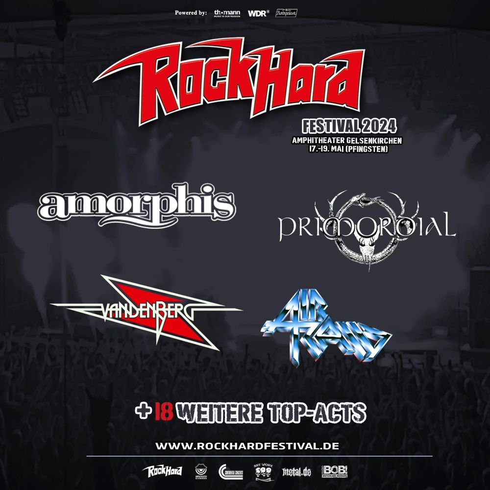 Rock Hard Festival 2024: Erste Bands bestätigt, Vorverkaufsstart morgen