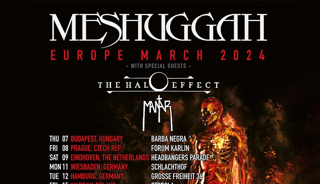 Meshuggah - Tour