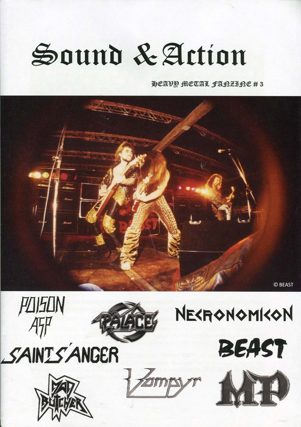 Sound And Action - Heavy Metal Fanzine #3