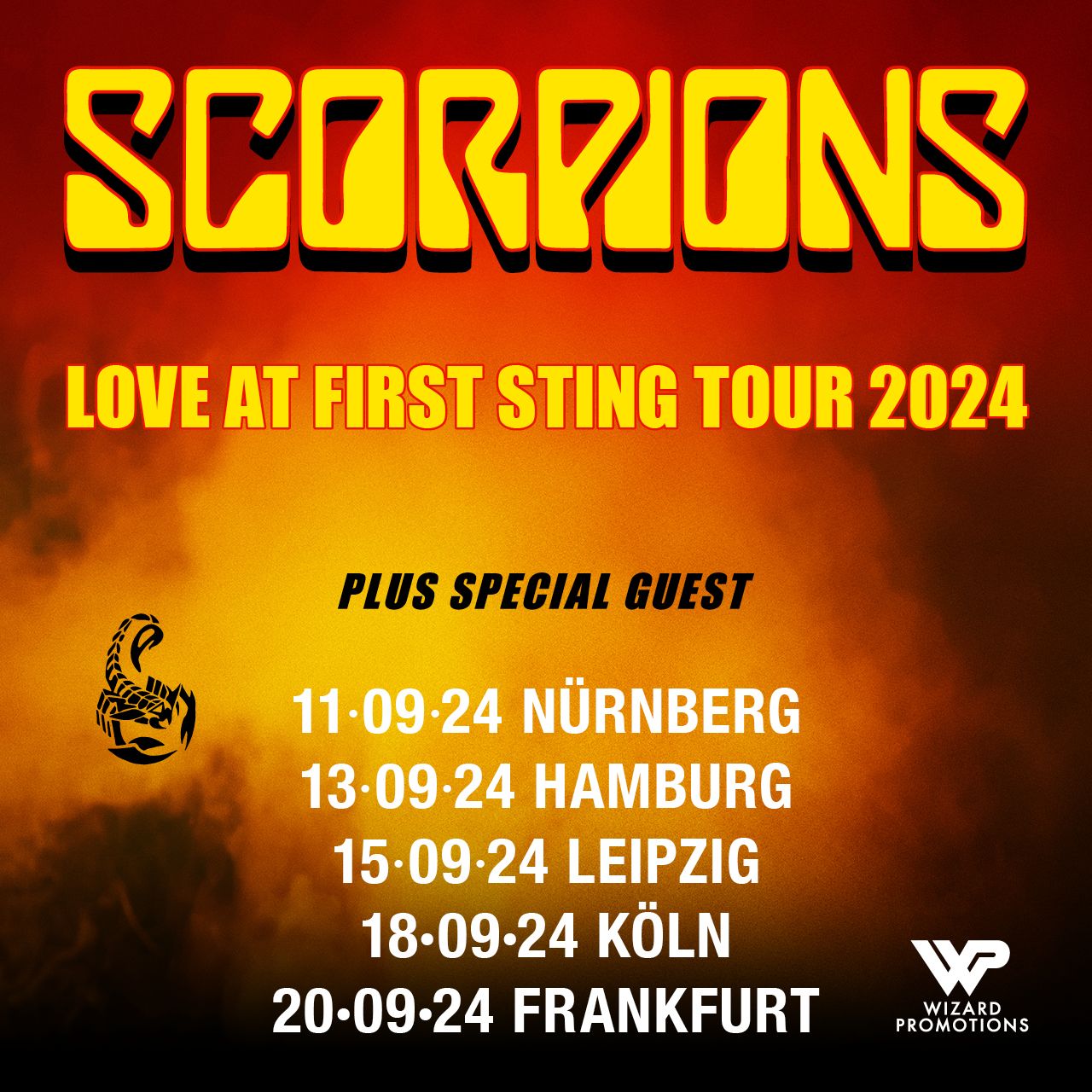 Scorpions - "Love At First Sting"-Tour 2024