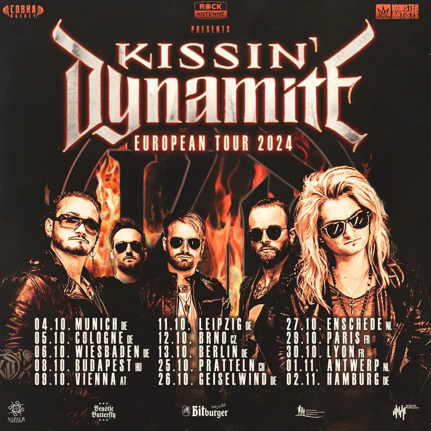 Kissin' Dynamite - Tour