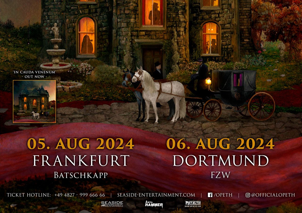 Opeth - 2024 - Deutschland-Shows