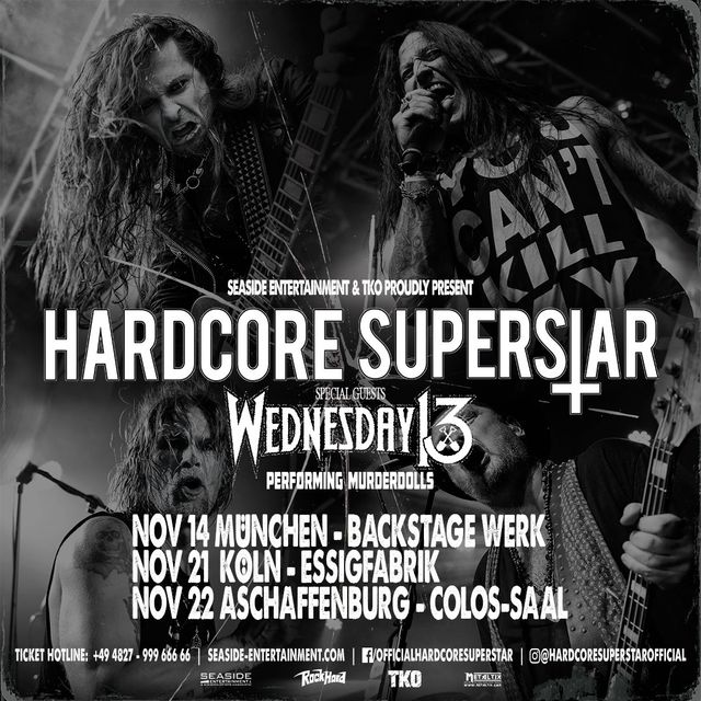Hardcore Superstar: Deutschland-Shows im November - RockHard