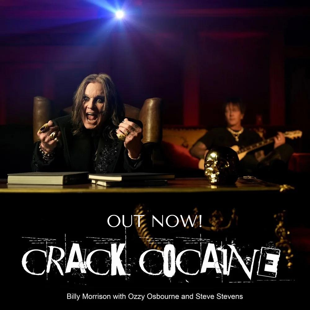 'Crack Cocaine' mit Billy Morrison und Steve Stevens im Video