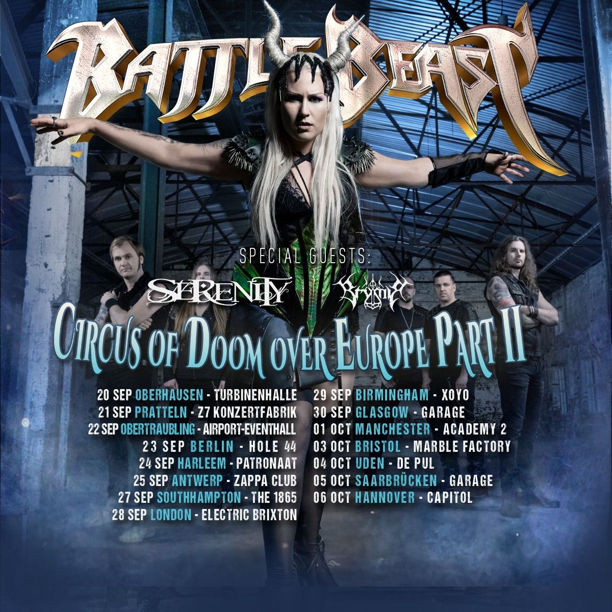 "Circus Of Doom Over Europe"-Tour geht weiter