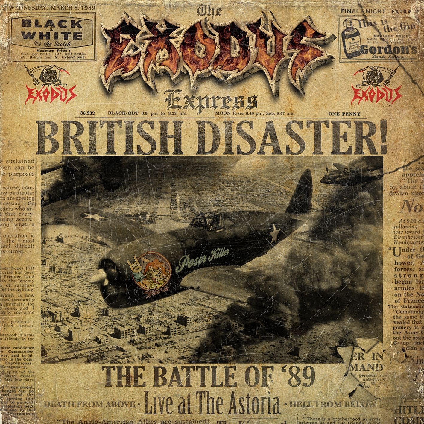 Exodus - "British Disaster: The Battle Of '89 (Live At The Astoria)"