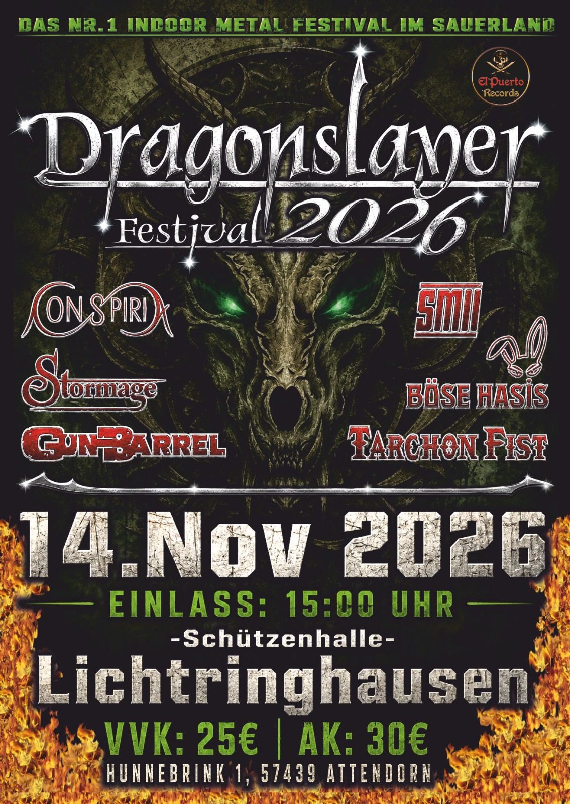 Dragonslayer Festival: Freikarten zu gewinnen