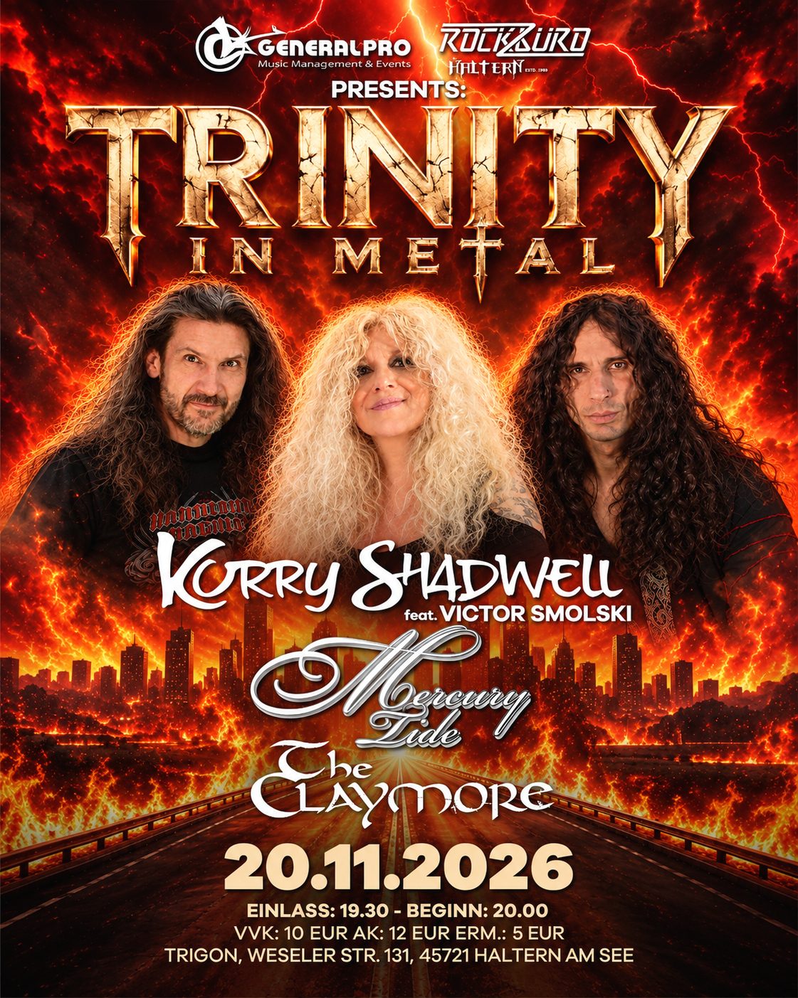 "Trinity In Metal": Gewinnt 5x2 Freikarten