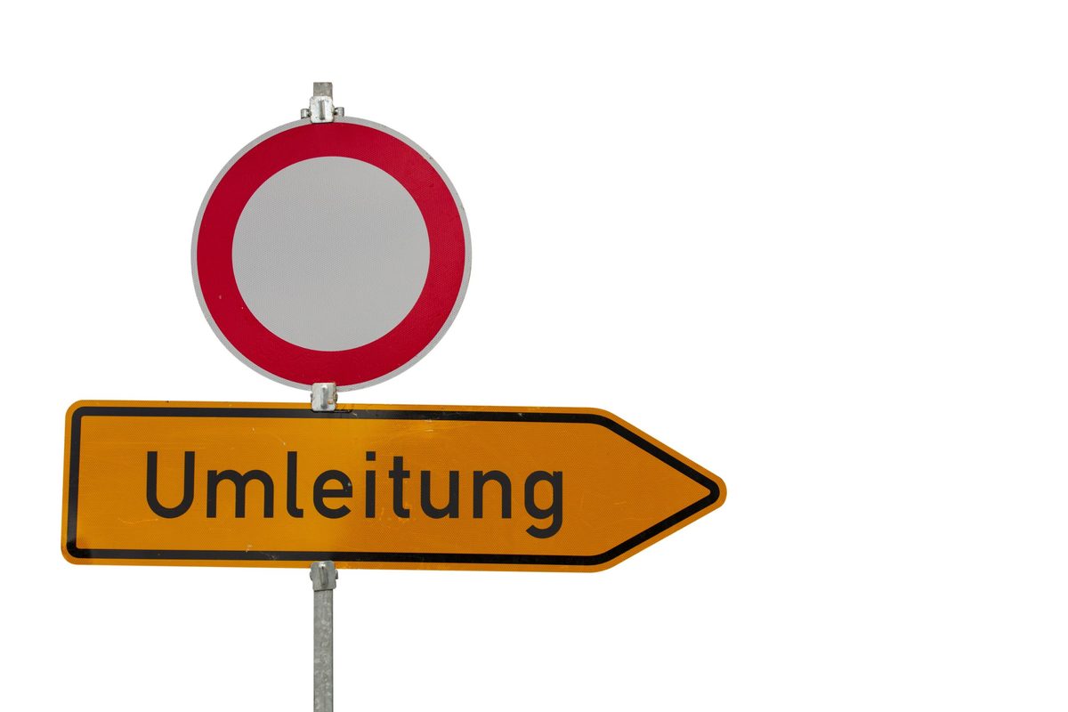 B466 in Heidenheims Westen halbseitig gesperrt