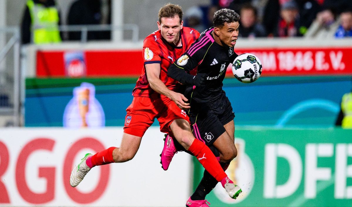 Heidenheim loses to HSV and is eliminated - | Yellow-red card for coach ...