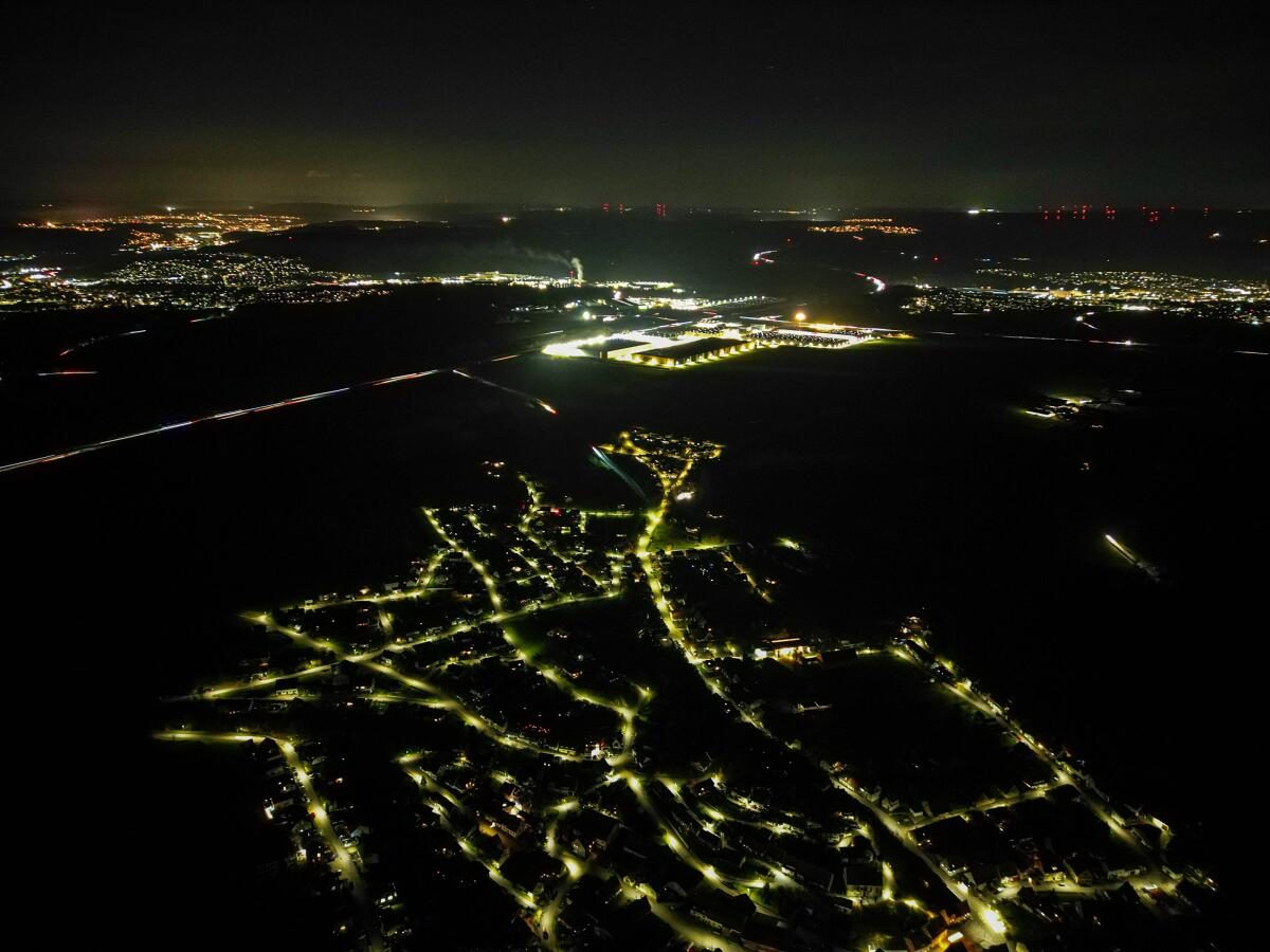 Giengen Industrial Park: Despite improvements, nighttime lighting remains ...