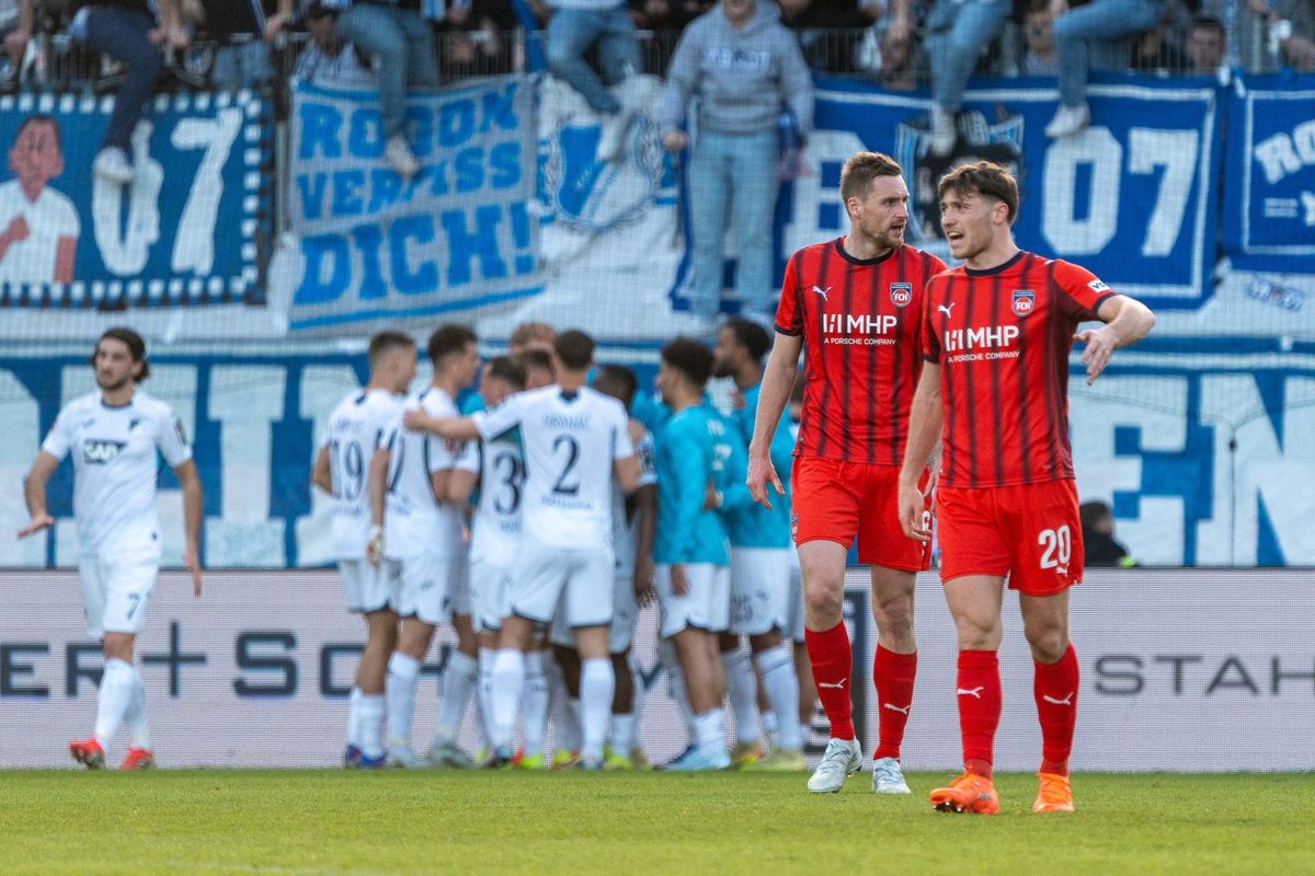 Twelfth match without a win: 1. FC Heidenheim loses home game against ...