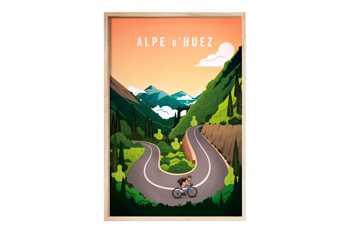 Alpe d'Huez Print