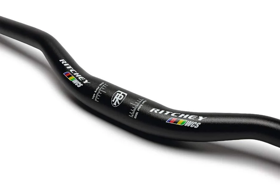 Ritchey Comp SC Rizer Handlebar – 670mm Wide, 30mm Rise, 25.4mm Clamp, Black