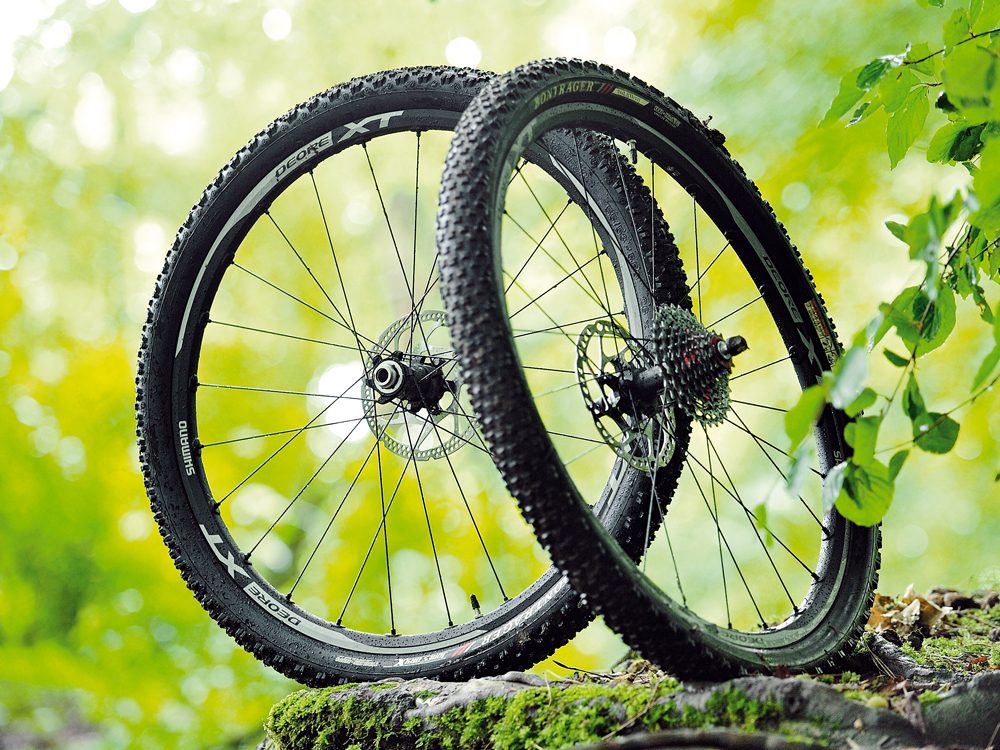 Shimano WH-M788 XT mountain bike wheels