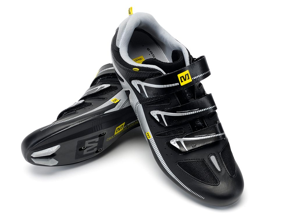 Peloton x Mavic Energy Composite Cycling Shoes Black Silver Unisex M 7.5 W 9 MAVIC Peloton Energy Composite (Black) Size 9 US. **NEW  main image 3