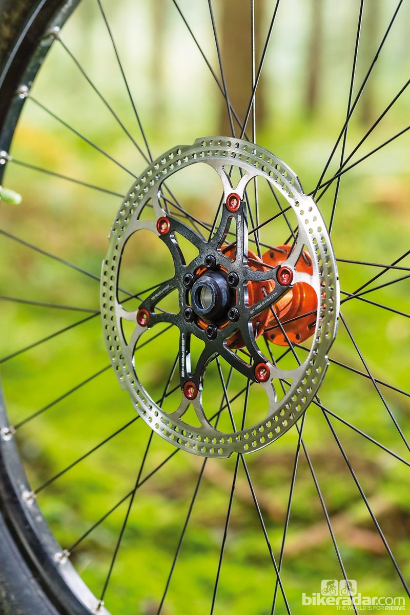 Uberbike Components 180mm floating rotor