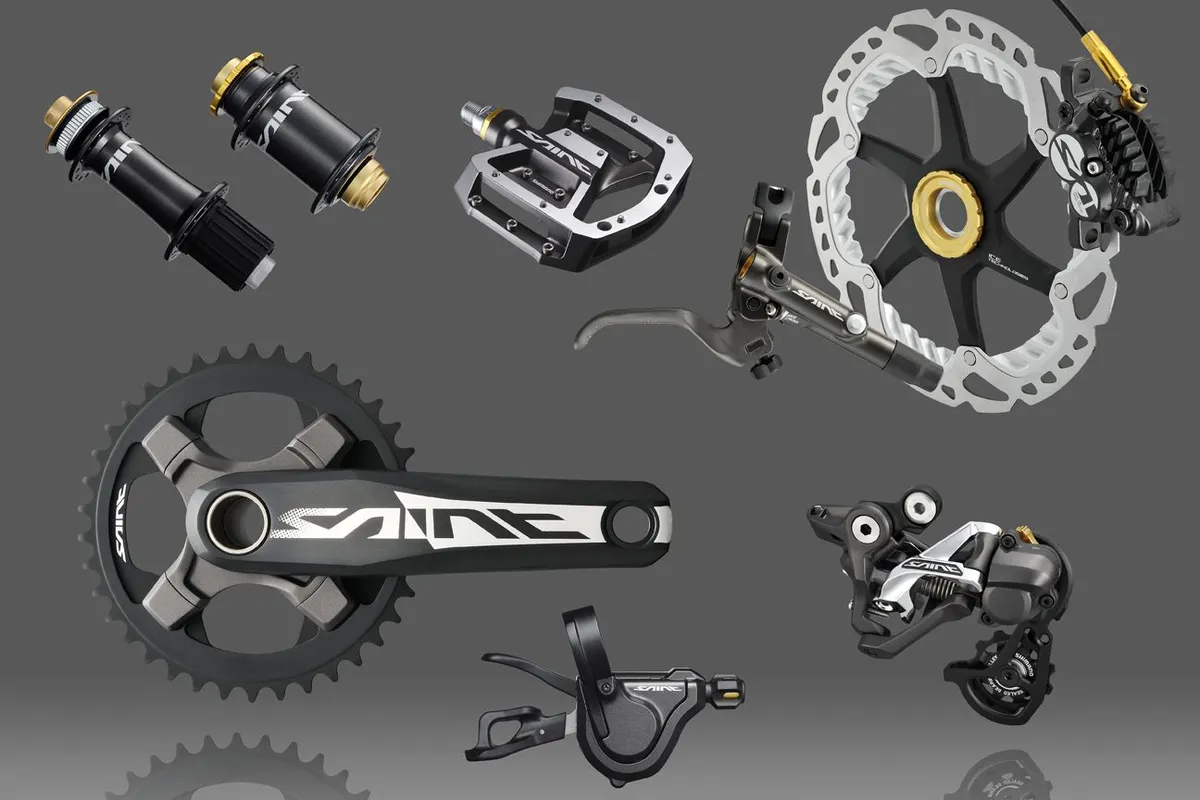 Saint is Shimano's top-level downhill focused groupset. Built with professional downhill-racing and extreme freeride in mind