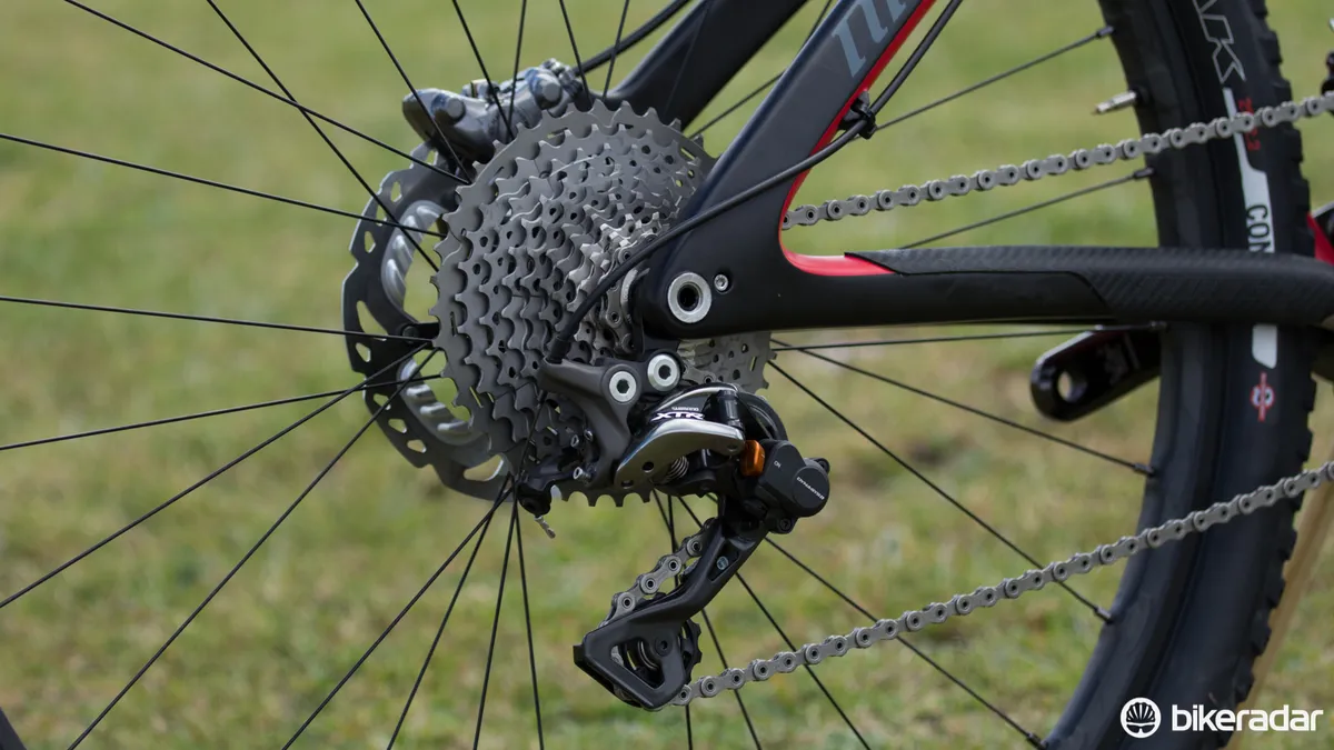 Another angle of the 11-40T XTR cassette
