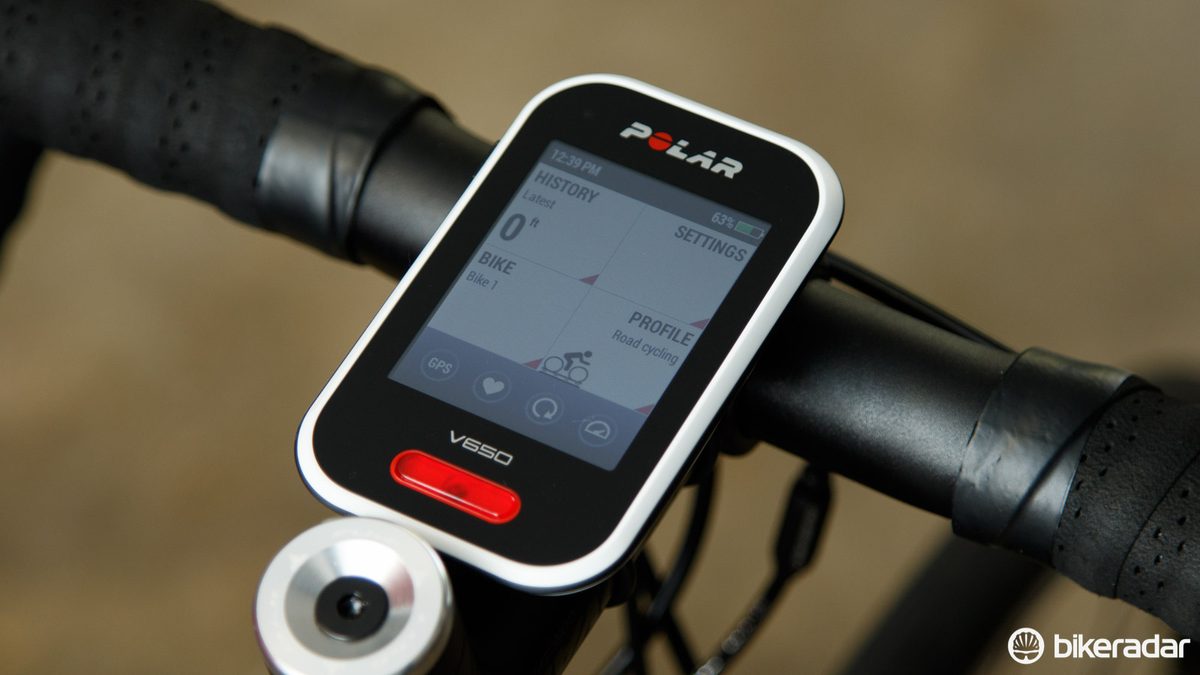 Polar V650 cycle computer