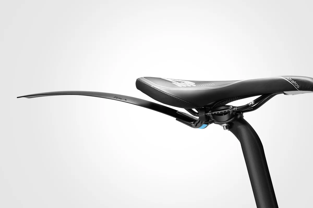 This clip on mudguard from Tacx is the best of its type