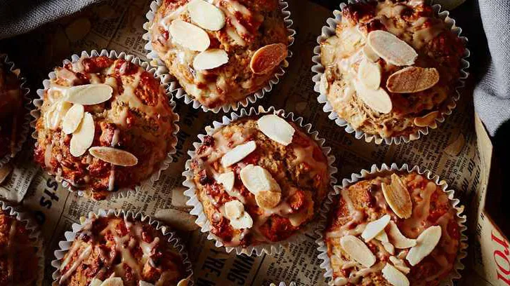 These tasty muffins combine the sweetness of banana with the protein-rich crunch texture of nuts