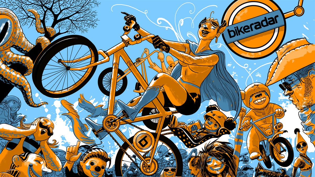 Banish boring desktops with this fun bike-themed wallpaper | BikeRadar