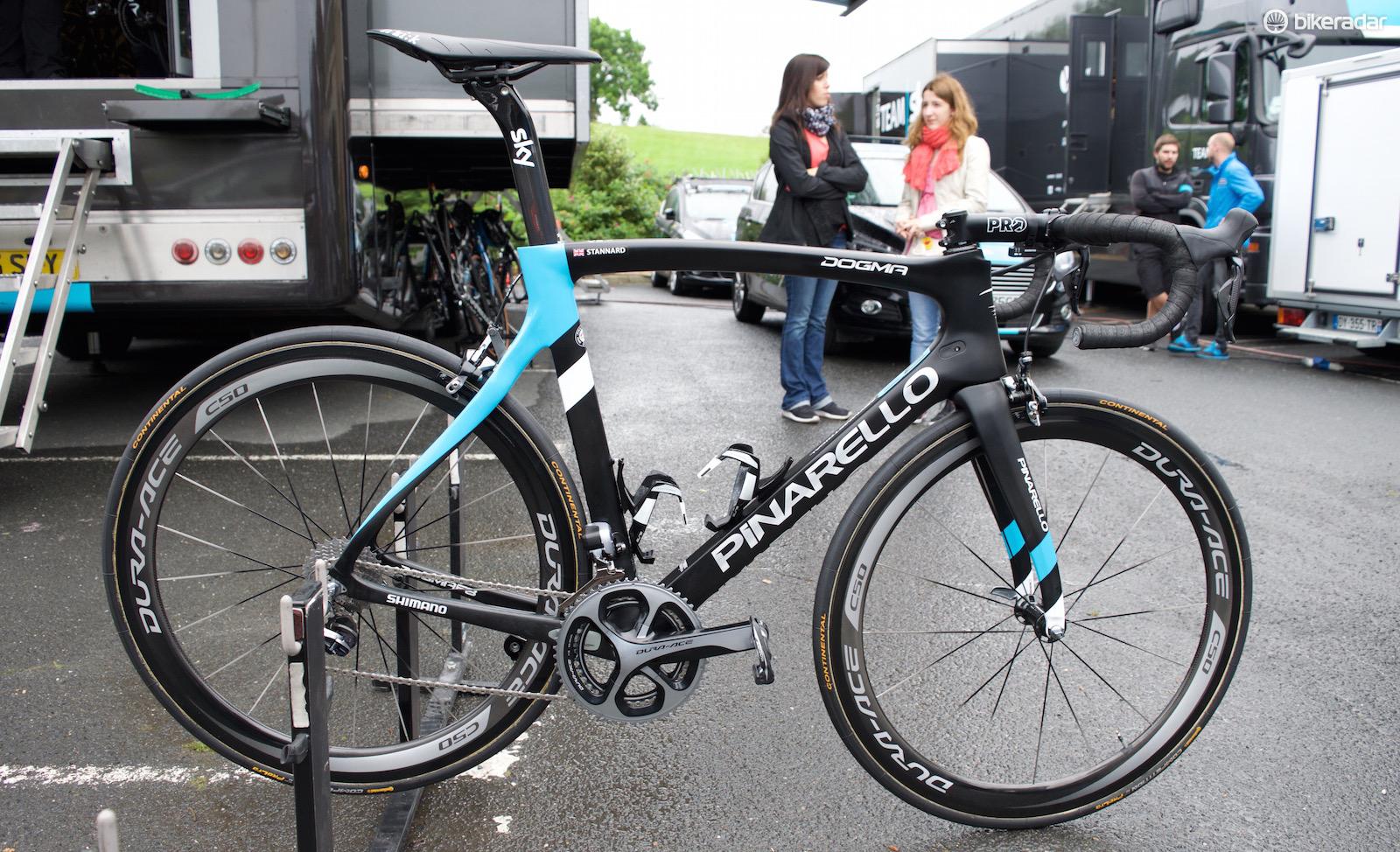 Ian Stannard's Pinarello Dogma F8 for the Tour de France - BikeRadar