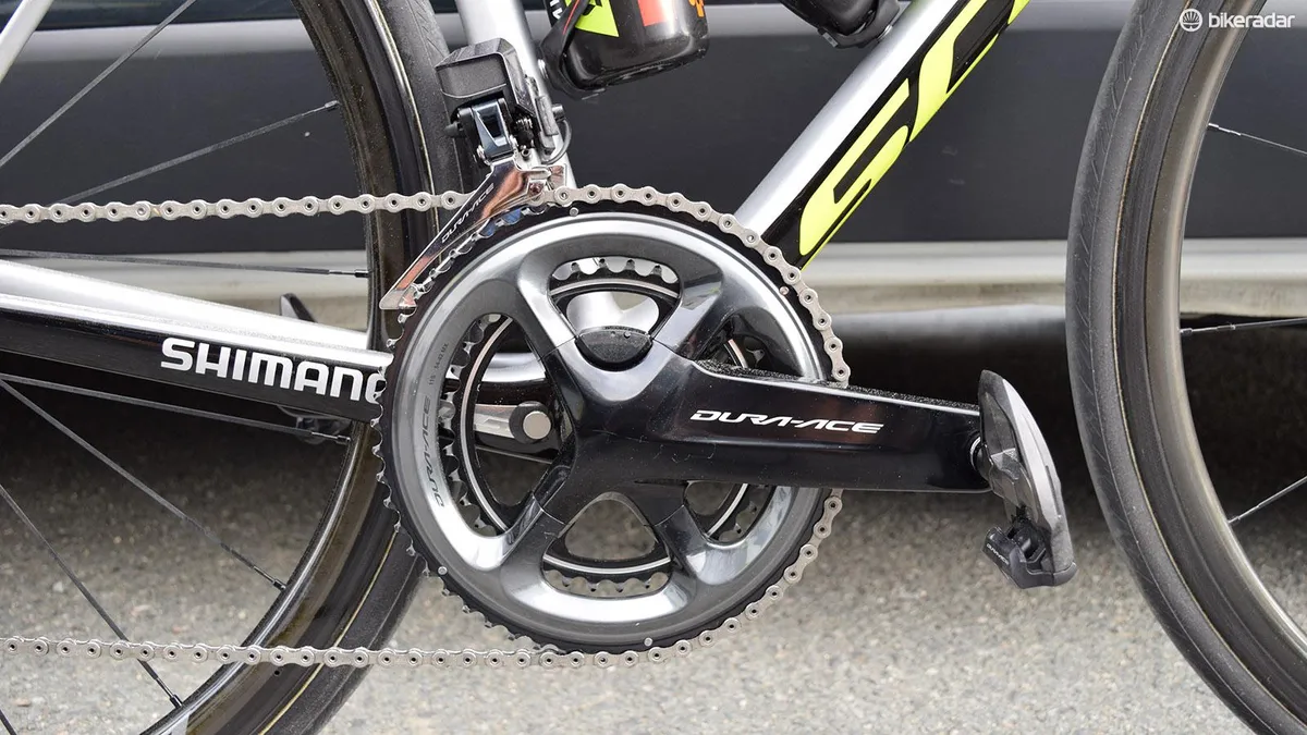 Mitchelton-Scott is one of several WorldTour teams to use the Shimano Dura-Ace R9100-P power meter this season.