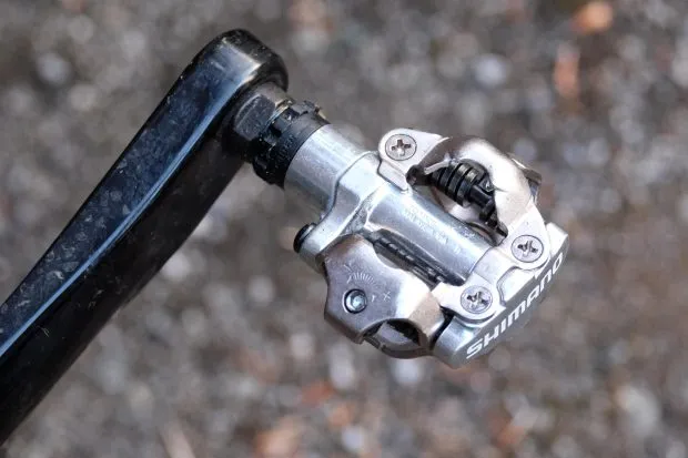 Shimano M520 SPD right hand pedal in silver