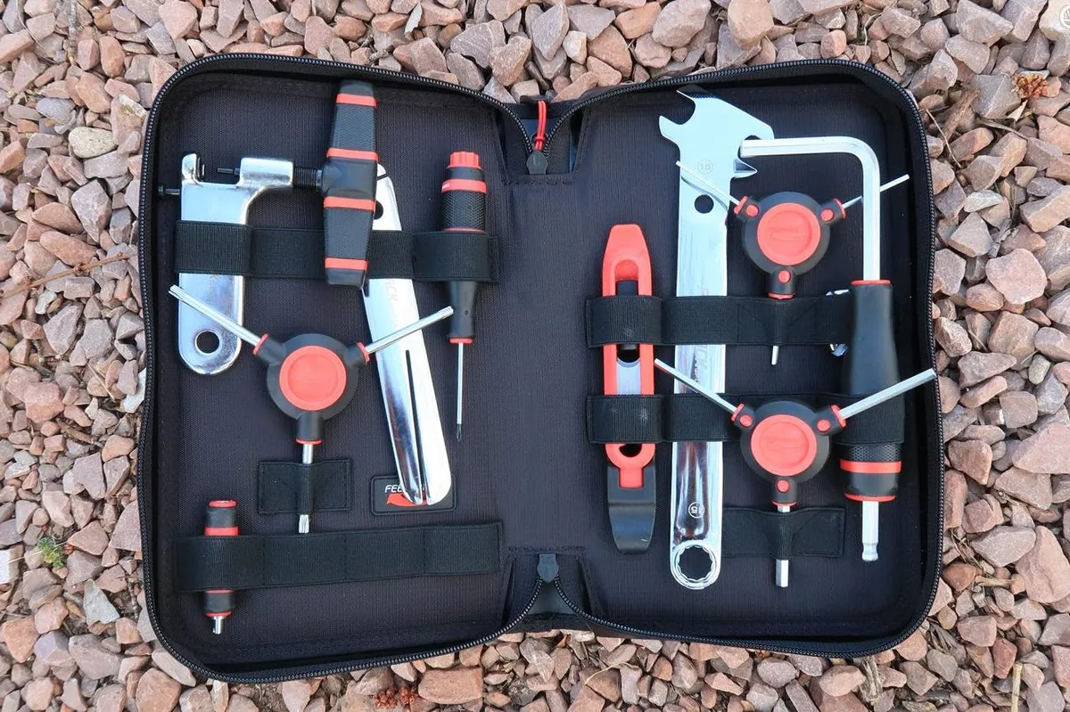 The Ride Prep Tool Kit is perfect for pre-ride tweaks or for learning how to work on your own bicycle