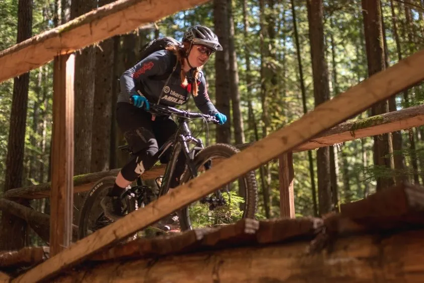 The new geometry is termed 'agile trail' by Liv, and so far lives up to its name