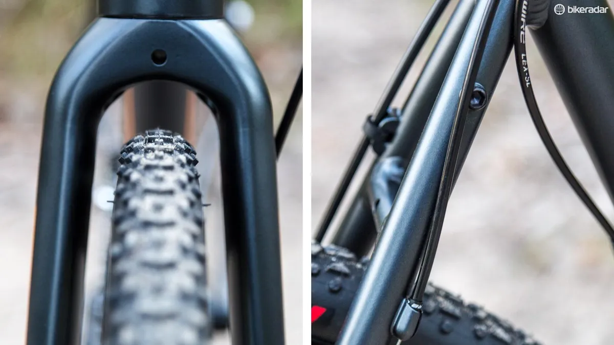 Rack mounts and knobby tyres allow 'cross bikes to be extremely versatile