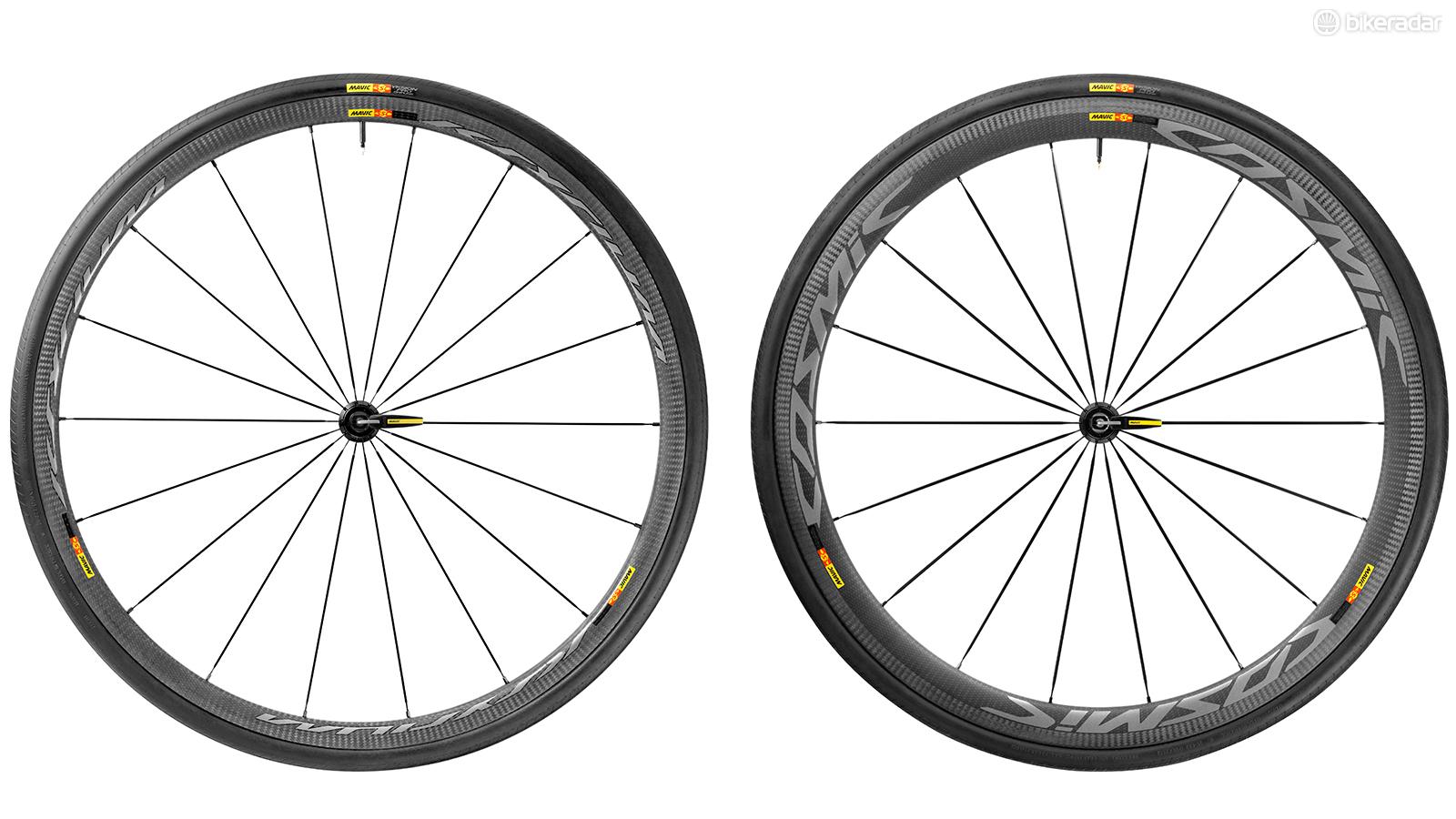 Mavic goes full-carbon with new Ksyrium and Cosmic clinchers 