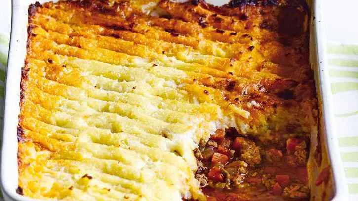 A low-fat version of the ever-popular shepherd's pie