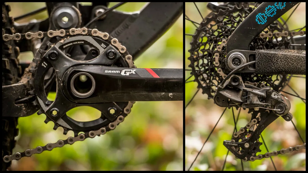 SRAM GX is a very budget-friendly 1x group that's suitable for real mountain biking