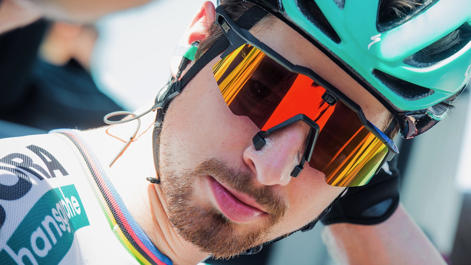 Sagan's 100% Speedcraft Air glasses have nose magnets - BikeRadar