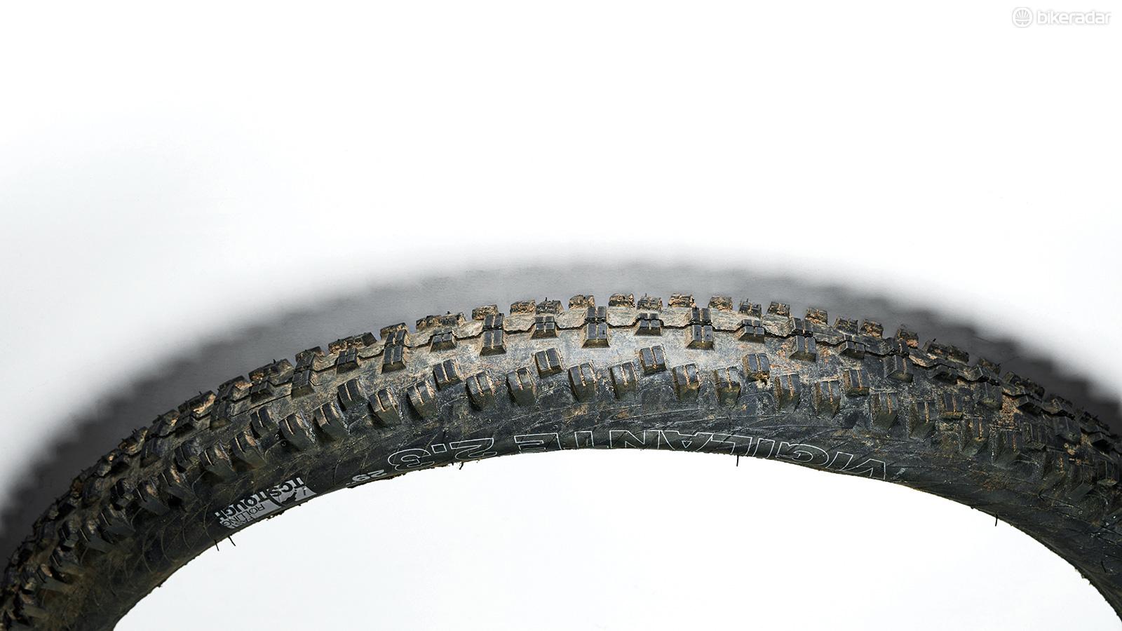 thumbnail image 2 of WTB Vigilante TCS Tubeless Mountain Bike Tire – 29 X 2.6 – Folding, Black, Slash Guard Light – 2 Year Warranty 2 of 5