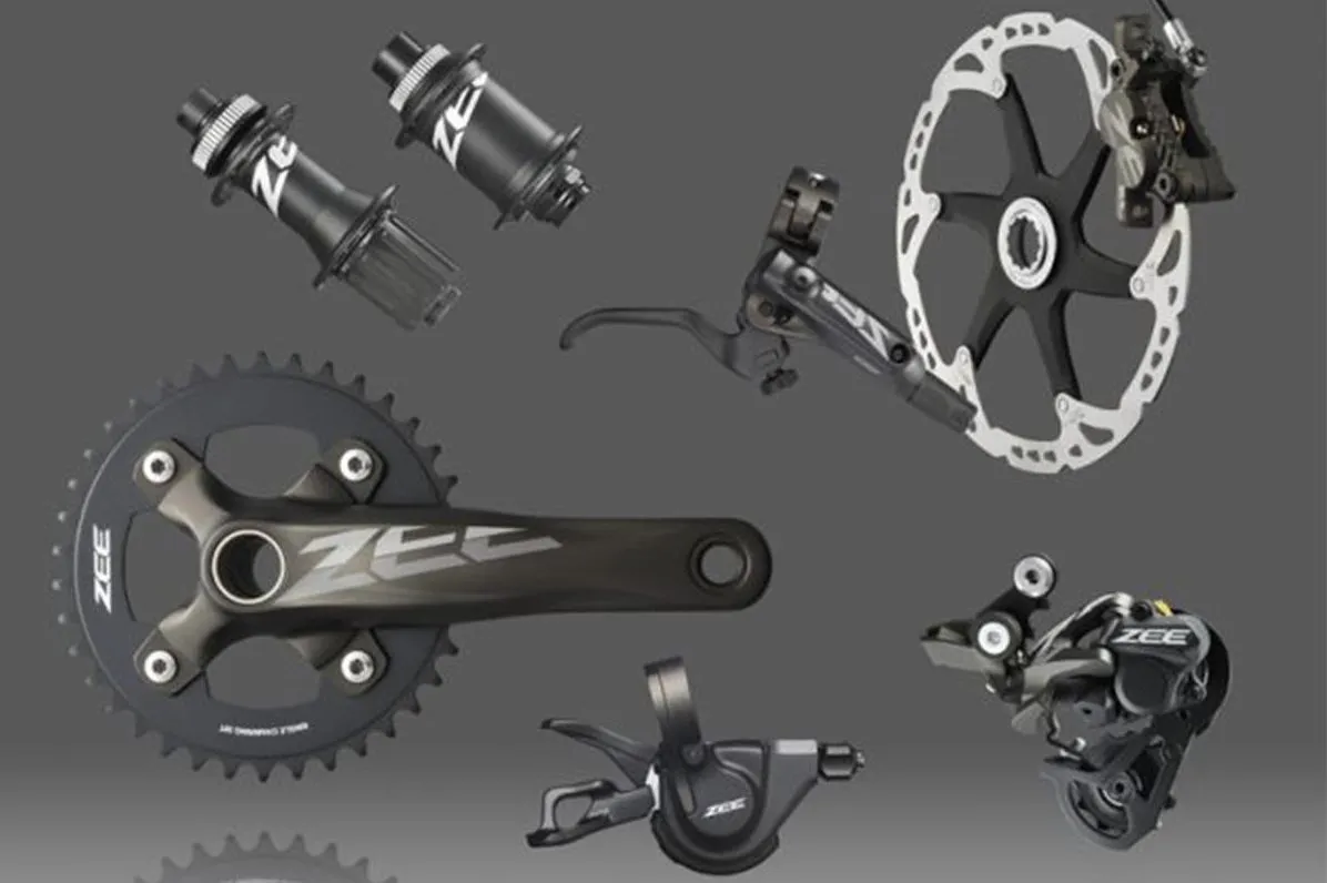Zee is Shimano's entry-level group for downhill and freeride